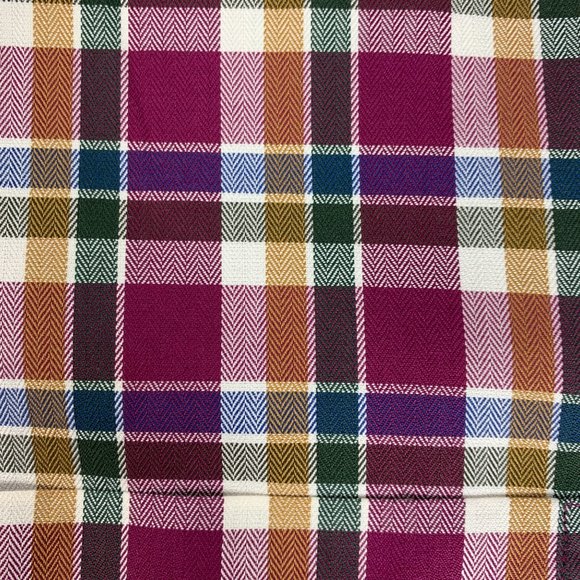 Jos. A. Bank XL Shirt Button Front Plaid Traveler's Collection - Picture 3 of 4